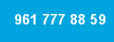 961 777 88 59 961 777 88 59